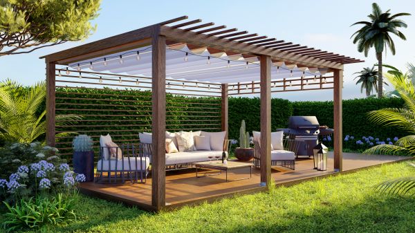 Pergola Assembly in Ringgold
