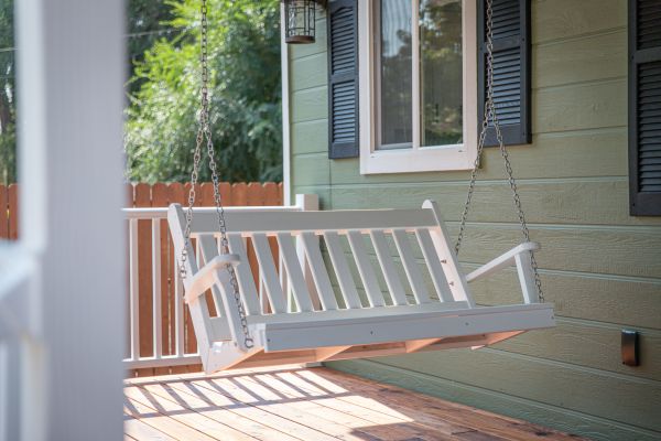 Porch Swing Installation in Ringgold