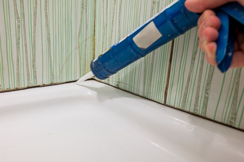 Bathtub Caulking